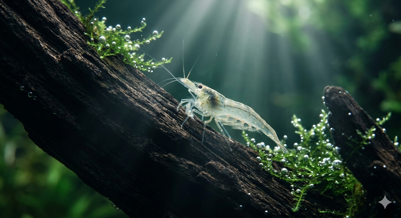 深淵の掃除屋：ヤマトヌマエビ投入