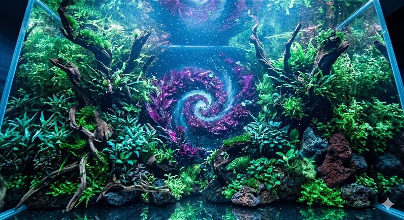 最終目標：水草で描く「オメガ・ネビュラ」の完全展開